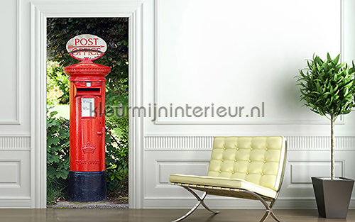 Postbox fotobehang 00550 aanbieding fotobehang Ideal Decor